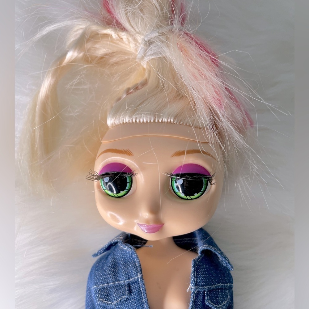 Vintage Diva Starz Talking Fashion Doll Mattel 2001 Blonde Light Up Lips